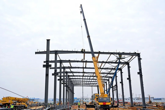 火熱推進！走進柳工國際智能工業園重大項目建設現場